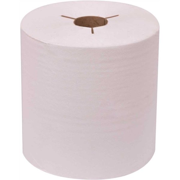 Renown Natural White 8 in. Controlled Hardwound Paper Towels 800 ft. per Roll, , 6PK REN06131-WB